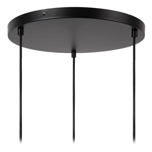 Lucide JESSICA - Hanglamp - Ø 35,5 cm - 3xE27 - Zwart - detail 4